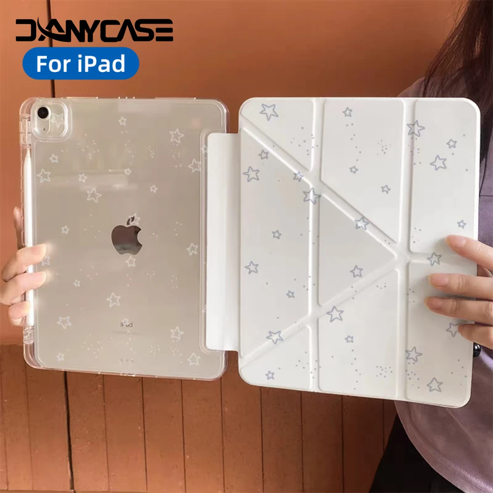 Smart Case for iPad A16 A19 12th 11th Gen 2026 2025 2024 Air11 13 M4 M3 Air 8 7 6 Air 5 4 Pro11 13 M4 M5 M2 10th 9 8 7 10.2 10.5