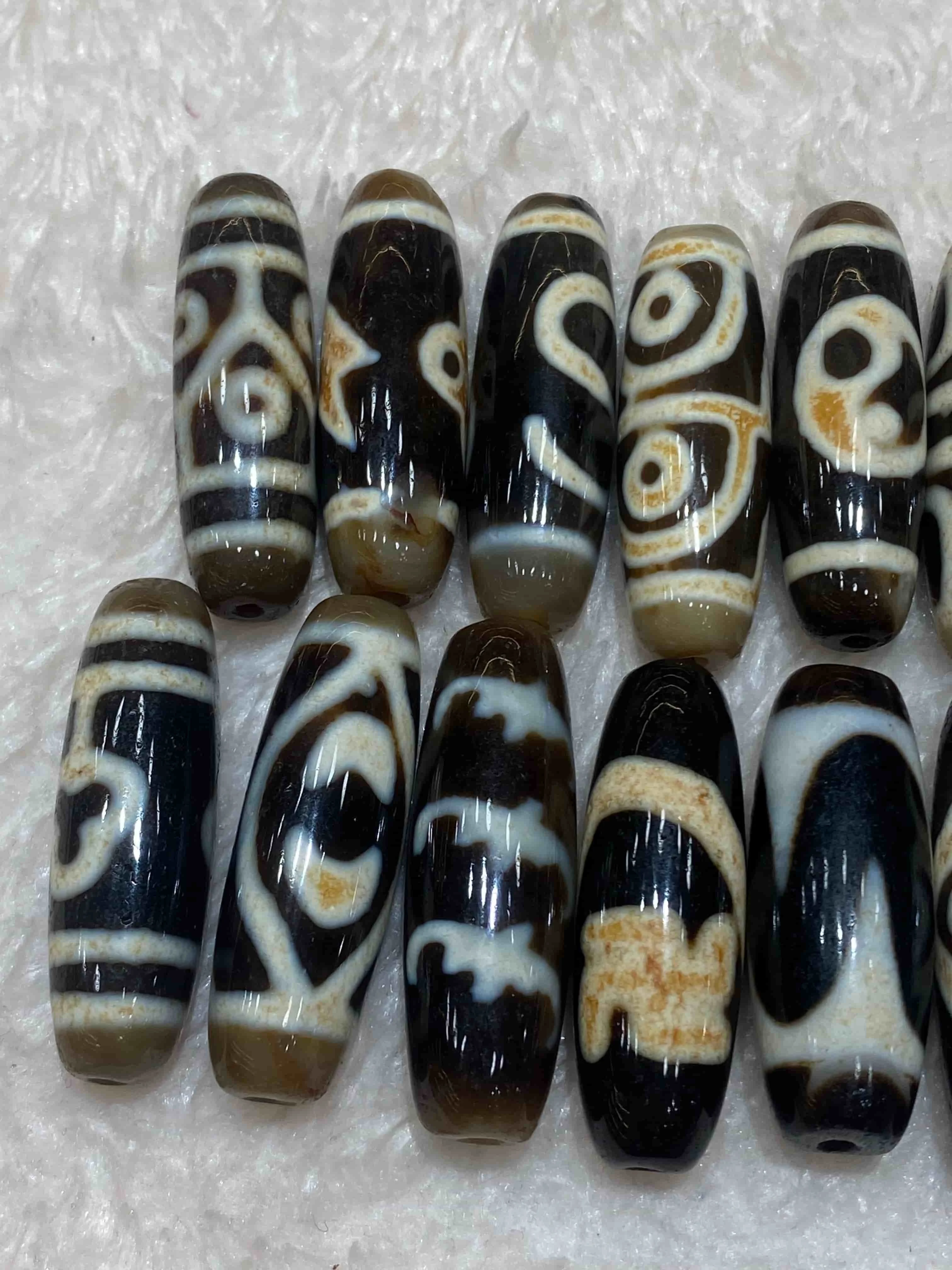 1pcs/lot Brown old material Taiwanese Dzi bead Tai Chi cap five bats animal tortoise shell six-eyed god of wealth noble person
