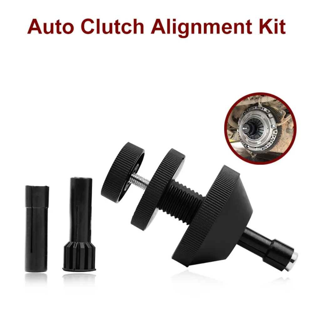 Car Repair Fix 3 Collets Clutch Alignment Kit Anti-slip Single Plate Hole Corrector Clutch Alignment Dismantle Tool