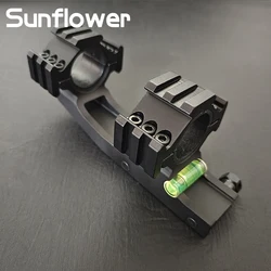 tactical Ar15 25.4/30mm rifle scope mount airsoft gun 20mm Picatinny rail scopes mounts airguns double rings hunting