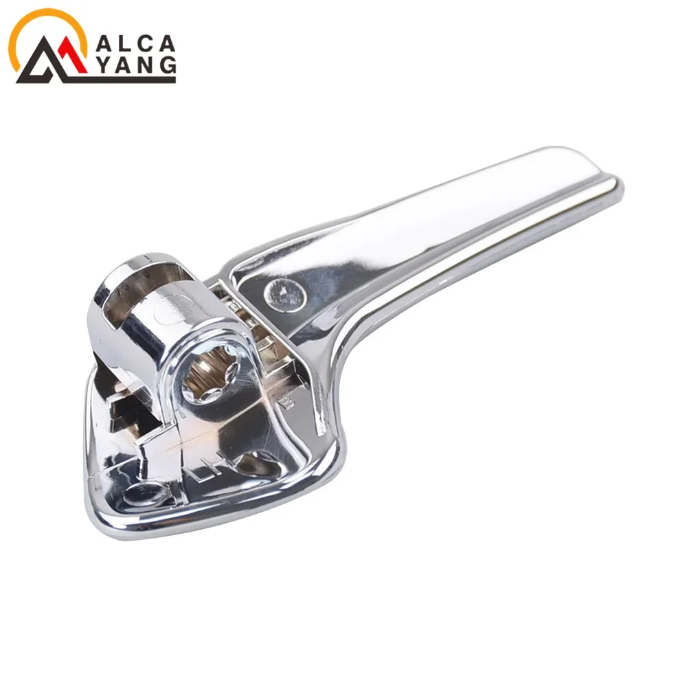 13297814 13297813 Aluminum Plated Plastic Stainless Interior Door Left Right Doors Handle for Opel Corsa D 2006-2014