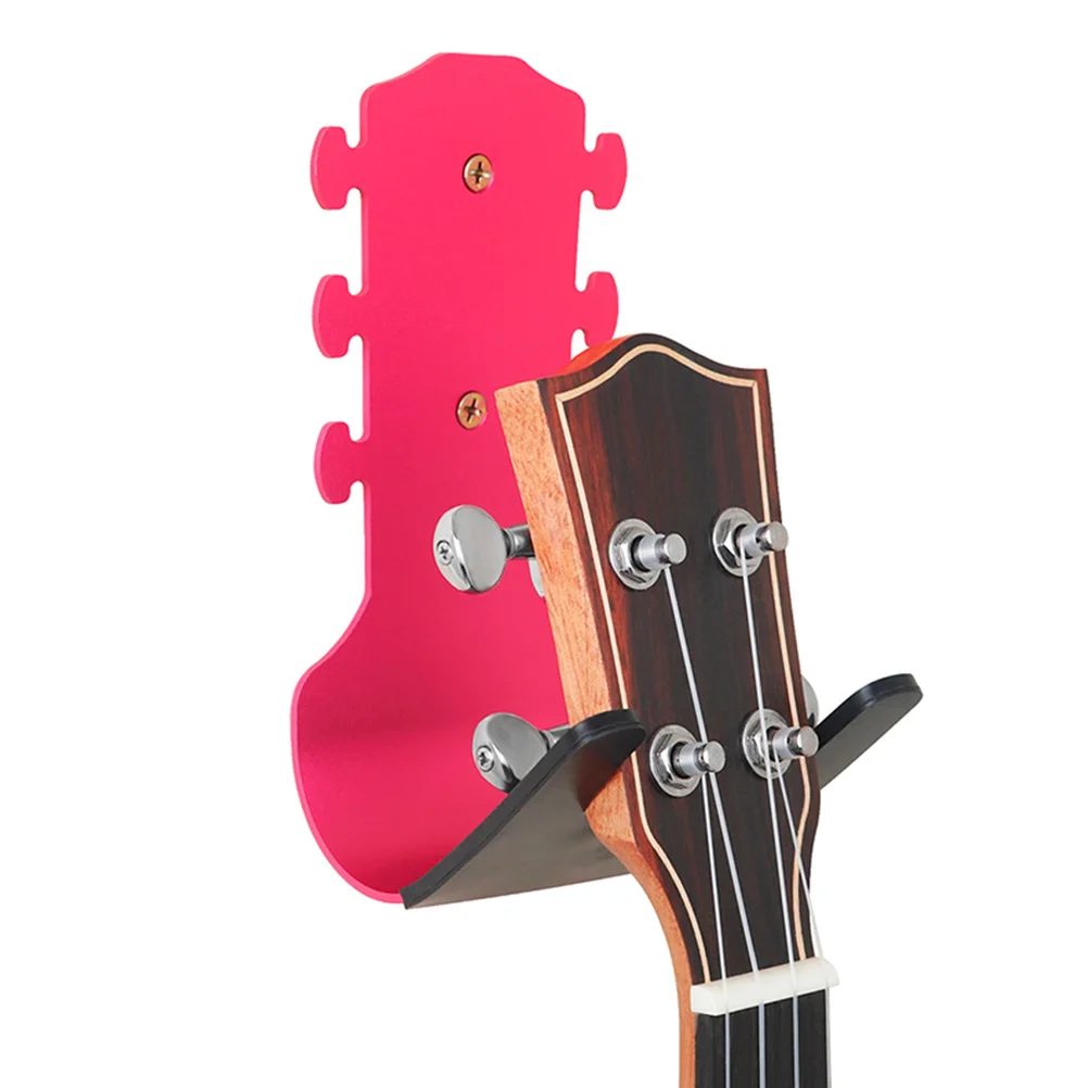 

Guitar Ukulele Mount Metal Hooks Holder Hanger Golden Guitar Wall Hanger Hook Durable Practical Easy Installation Space Saving