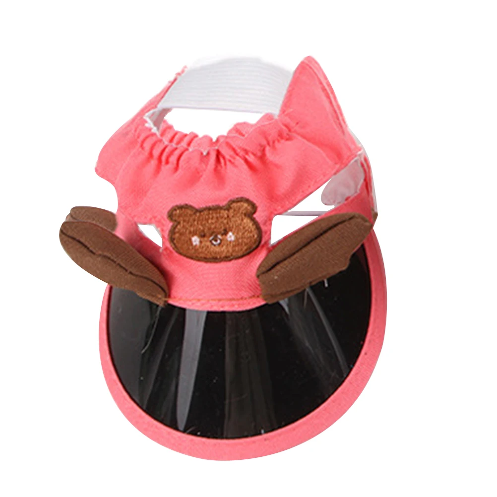 

1pcs Pet Sun Hat Adjustable Outdoor Hats for Dog Cat Decorative Puppy Costume Accessories Breathable Material Sun Protection Dog