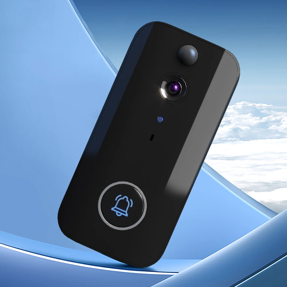 WiFi Wireless Video Doorbell IR Night Vision Doorbell Camera Motion Detector Smart Door Bell for Home Security Alarm System