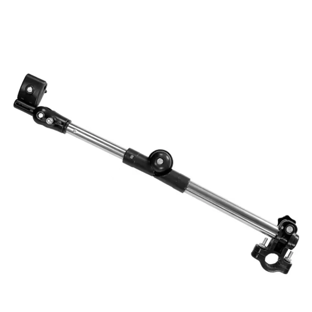 Umbrella Holder Adjustable Umbrella Clamp for Baby Stroller Electric Vehicle Bicycles Skateboards Eheelchairs