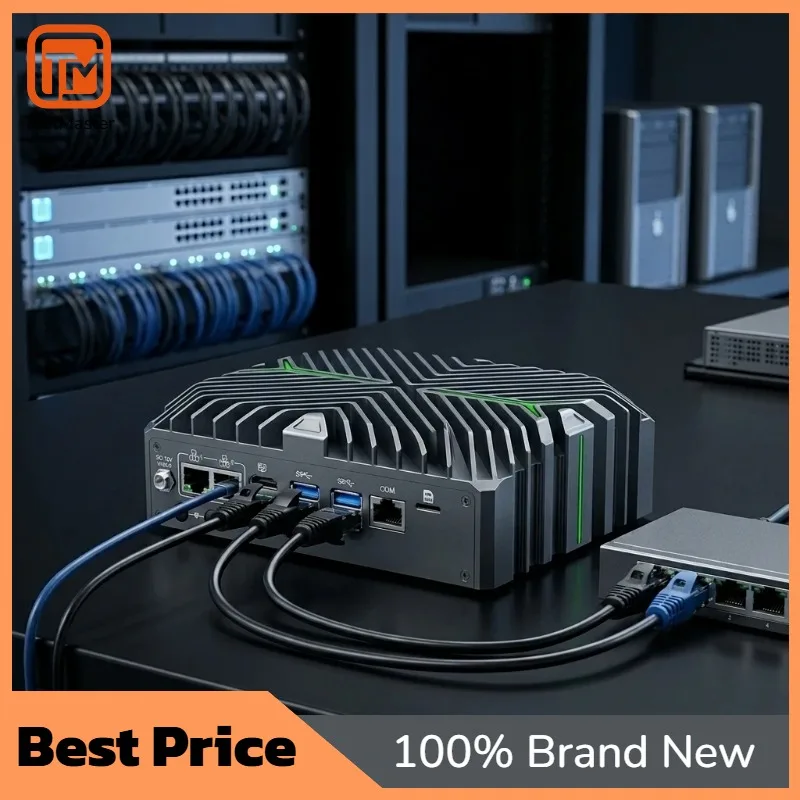 【New Arrival】R Fanless Mini PC  14th Generation Ultra 5 125U Firewall Server Pfsense Opnsense For Gateway Network Applicati