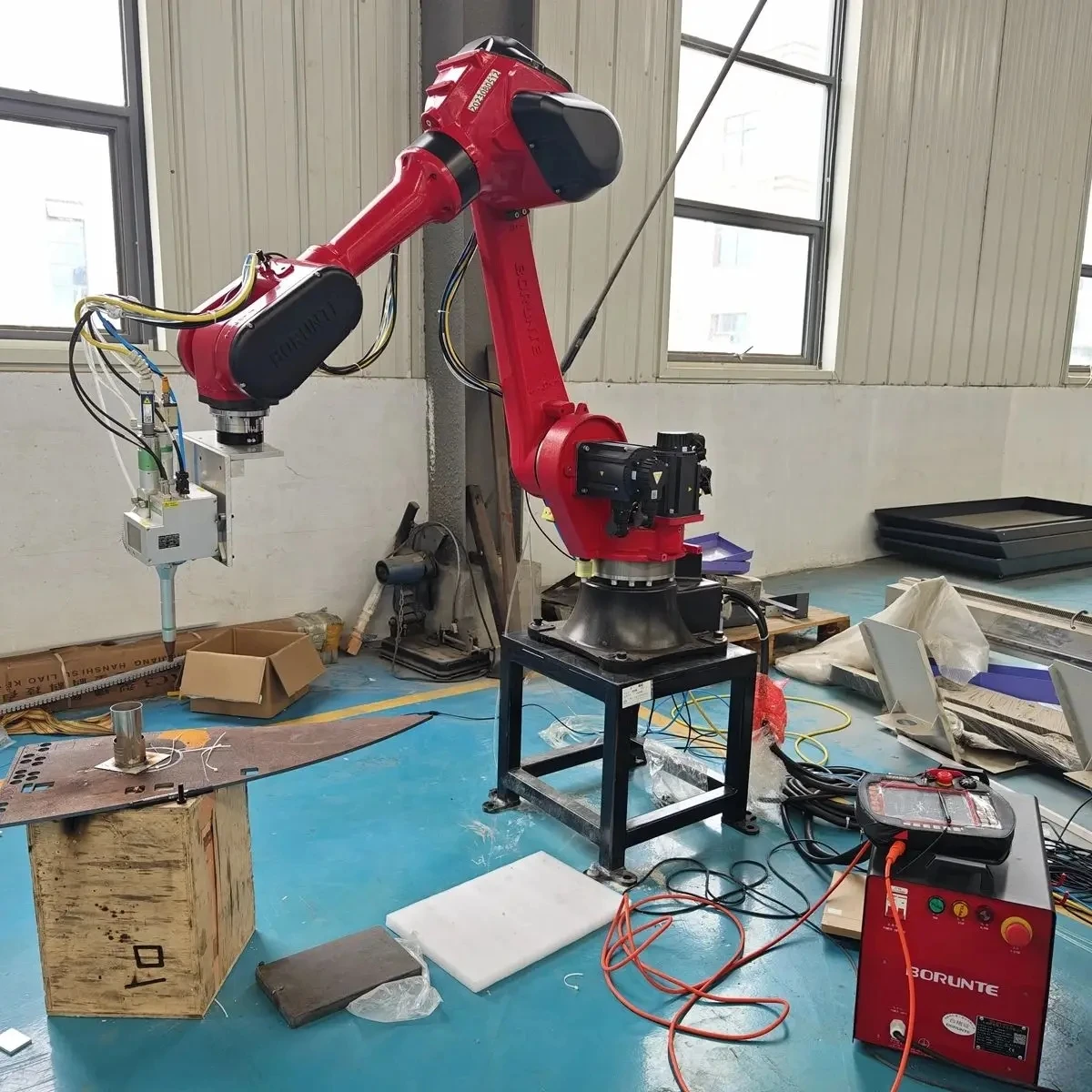 6 axis MIG MAG Welding Robot Steel Welding Table Welder Soldering manufacturer laser welding robot machine supplier