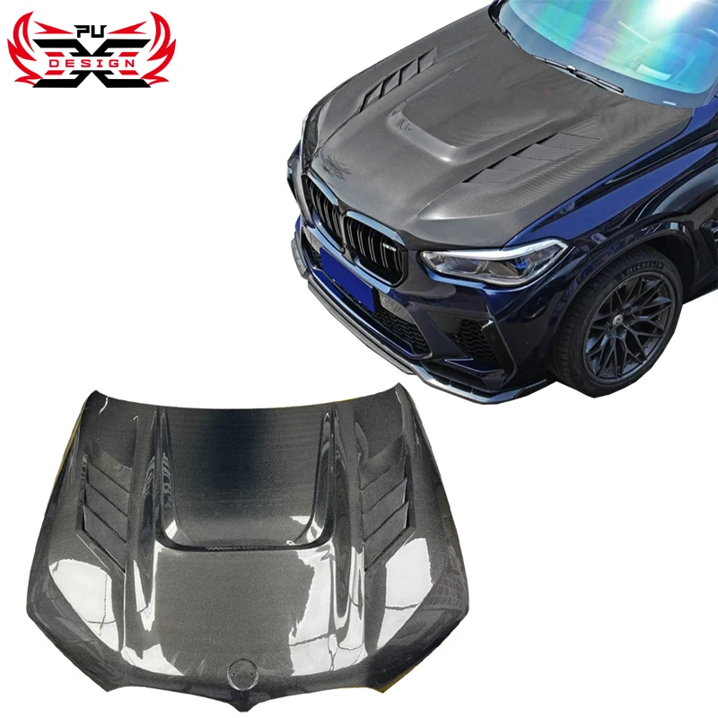 

Wholesale For BMW X5M F95 X6M F96 X5 G05 X6 G06 AE Style Hood Carbon Fiber Hood Car Accessories Carbon Bonnet Engine Cover