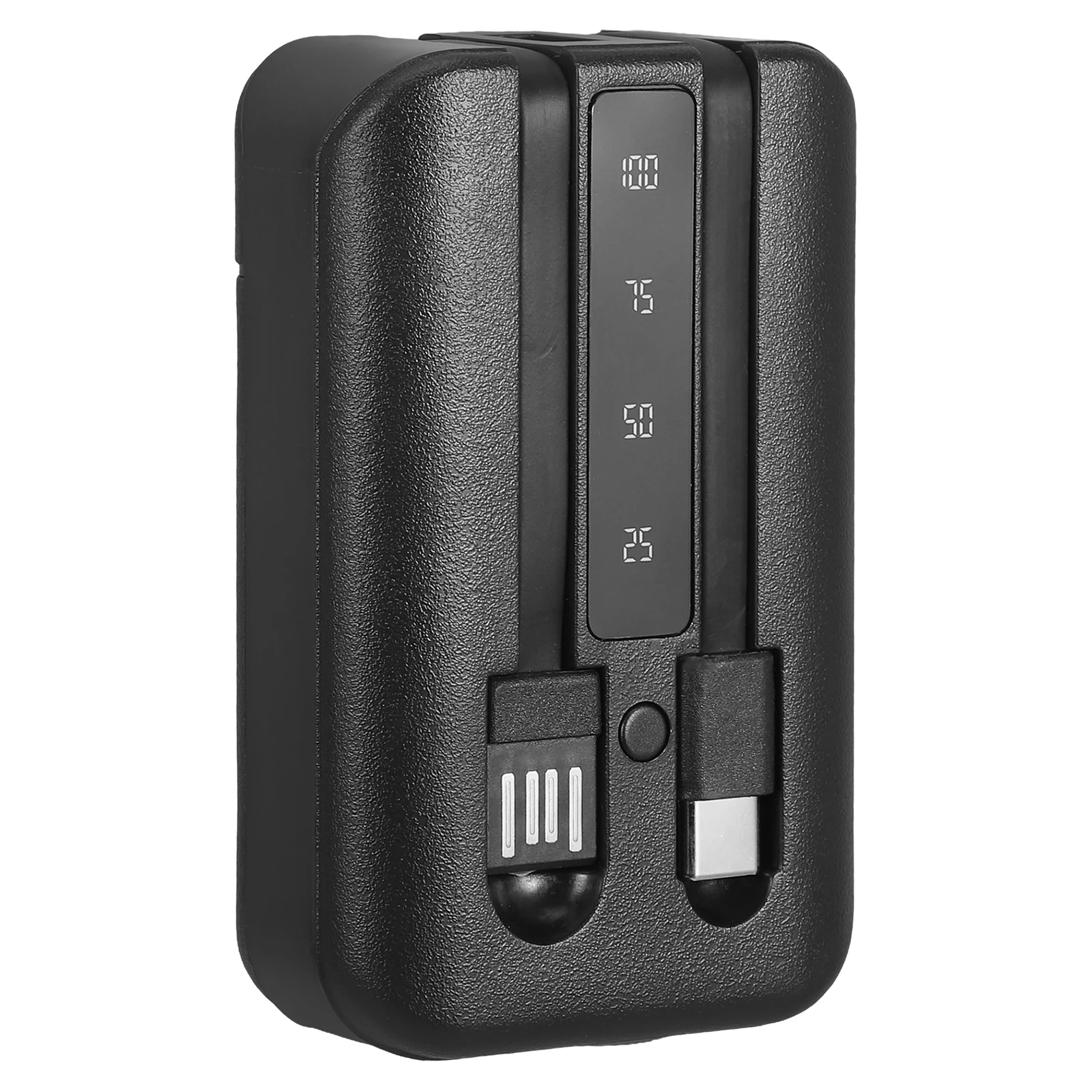 

Mobile Power Storage Box Hidden Compartment Secret for Jewelry Keys Cash Compact Portable Black ABS Case Safe
