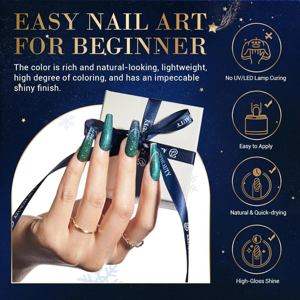 20色のカラーチェンジグリッターディップパウダーネイルキット、ベース/トップコート＆アクティベーター付き、DIYマニキュア用