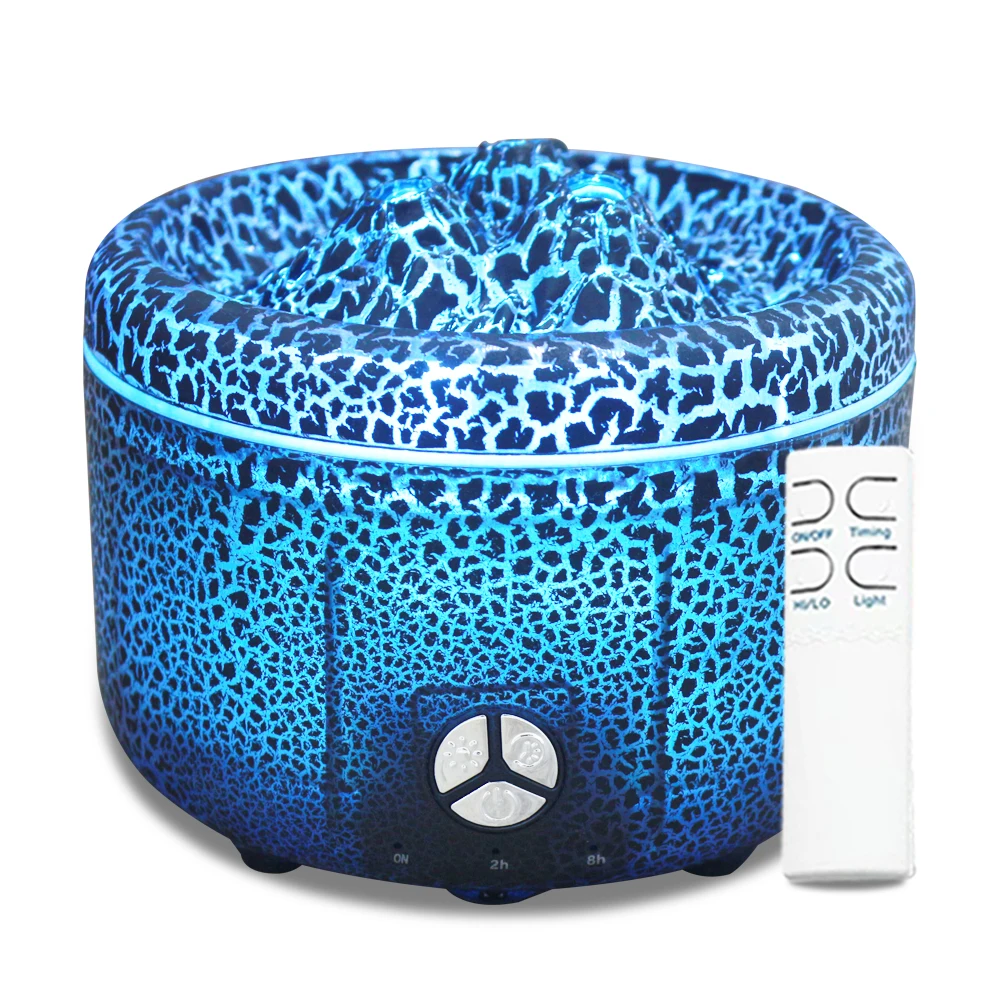 500ml Diffuser with Remote, Customizable Color Light Show, 2 Mist Modes, and Auto Shut-Off for Large Rooms