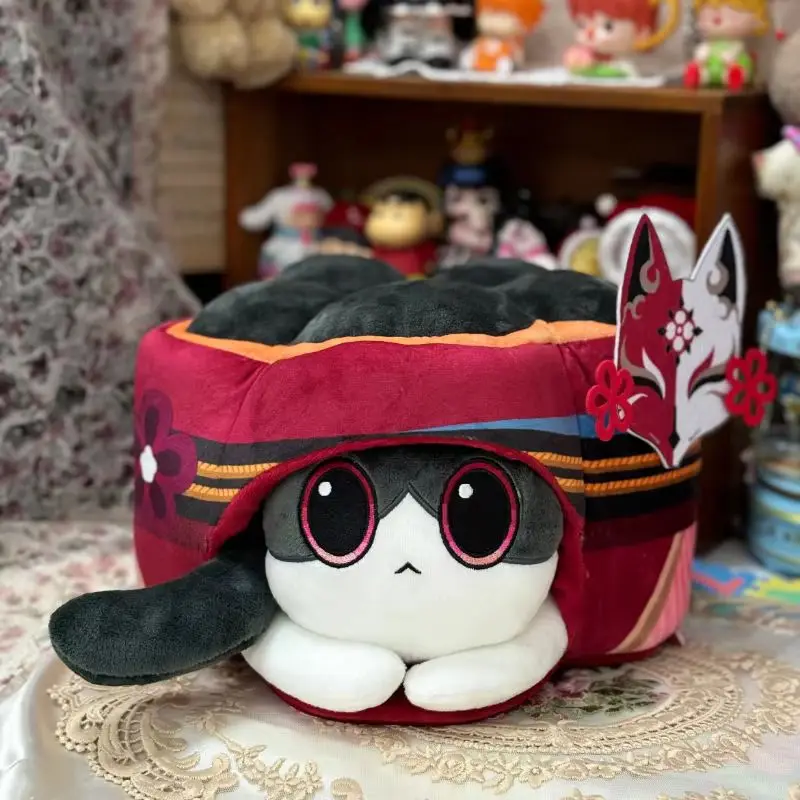 New Hot Honkai: Star Rail Genshin Impact Cat Cake Aventurine Blade Boothill Firefly Throw Pillow Game Animation Anime Toys Home