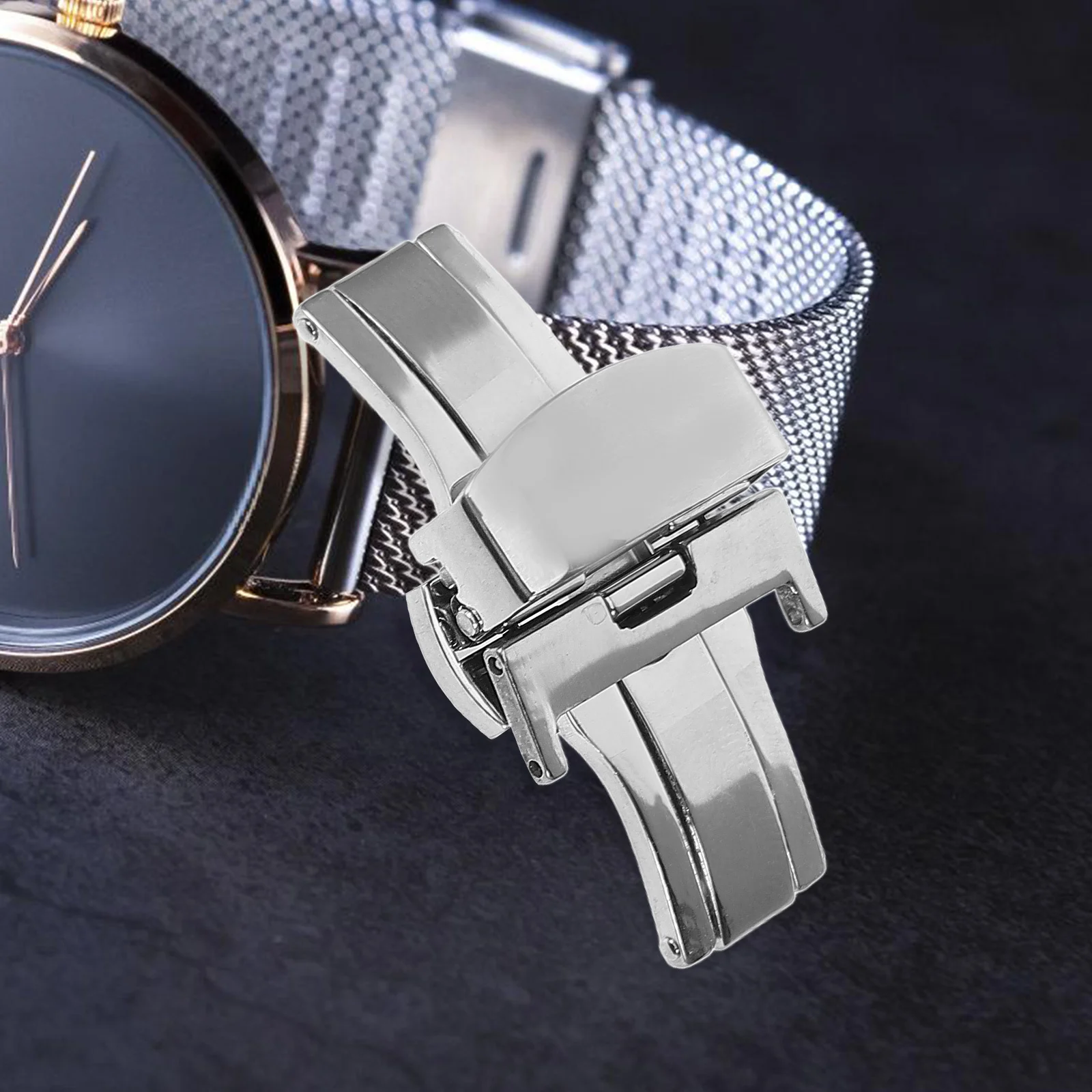 

Watchband Buckle Supply Durable Smooth Lightweight Easy to Store and Replace Watch Clasp Watch Band Buckle Watchband Buckles