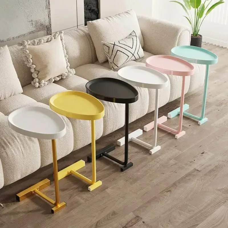 

Modern Nordic Minimalist Irregular Coffee Tables Bedroom Tray Design Side Table Sofa Console Living Room Furniture