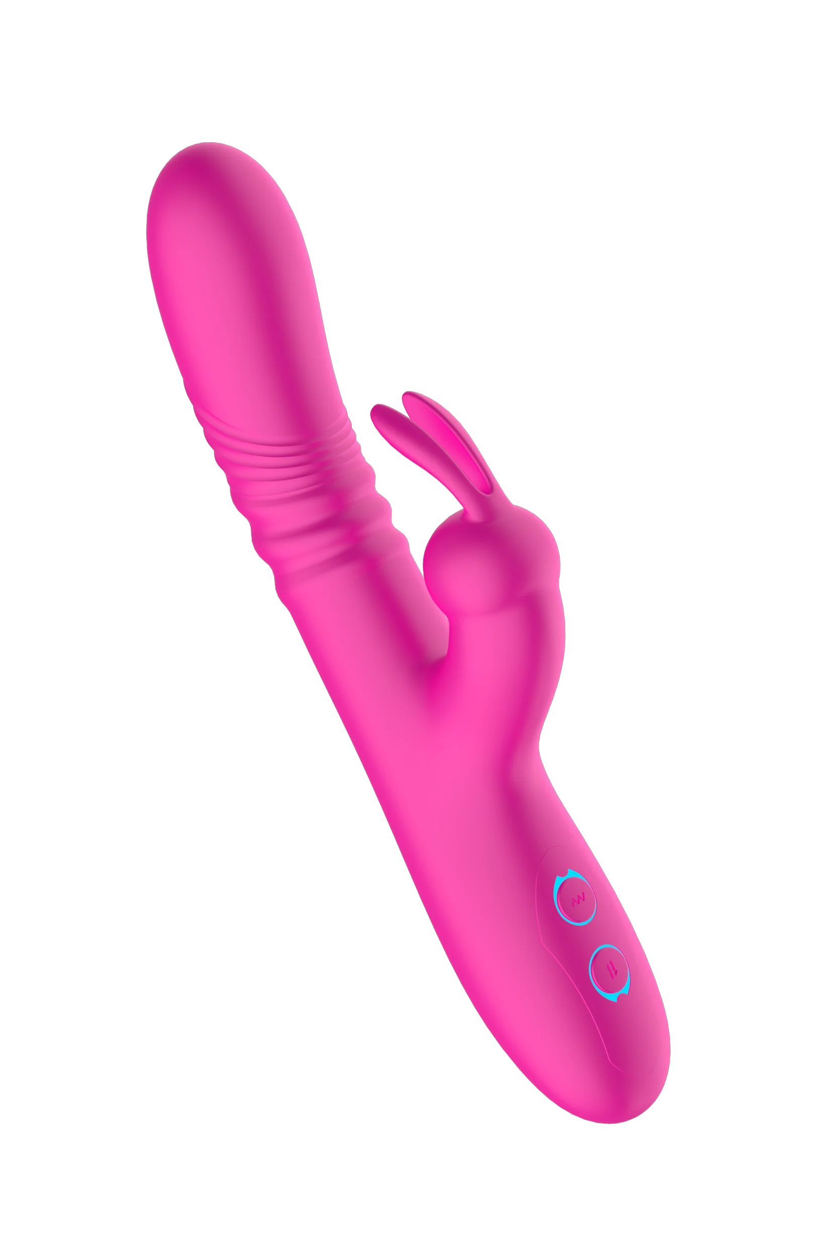 9.5-inch rose red dual head massage vibrator with multiple modes for l and clitoral ual stimulation, intimate couple