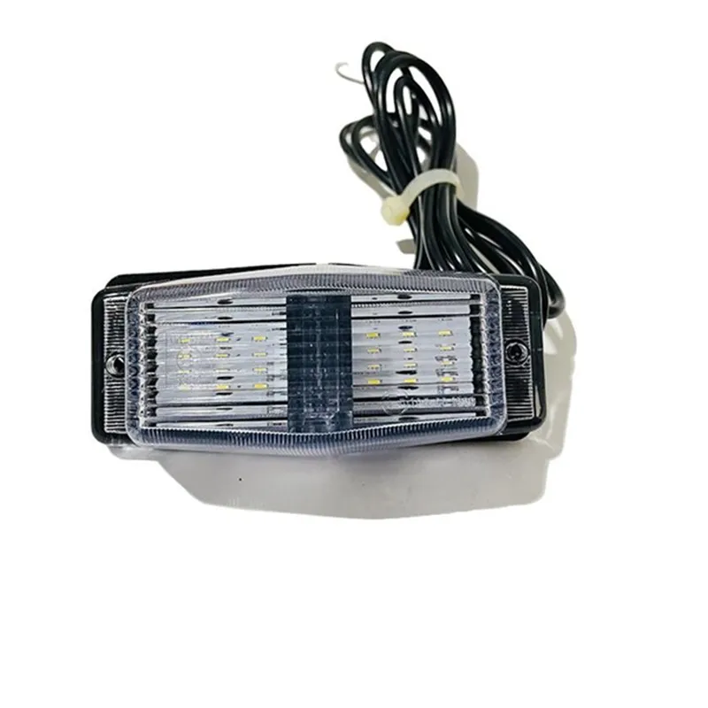 Luces LED ámbar para rejilla delantera de camión DAF, lámpara de rejilla DAF para Scania, DRL, Benz, Iveco, DRL