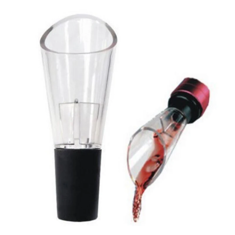 Mini Acrylic Red Wine Aerator Three-leaf Type Wine Pourer Decanter Cap for Bottles Stopper Bar Kitchen Tool Accessories 1pcs