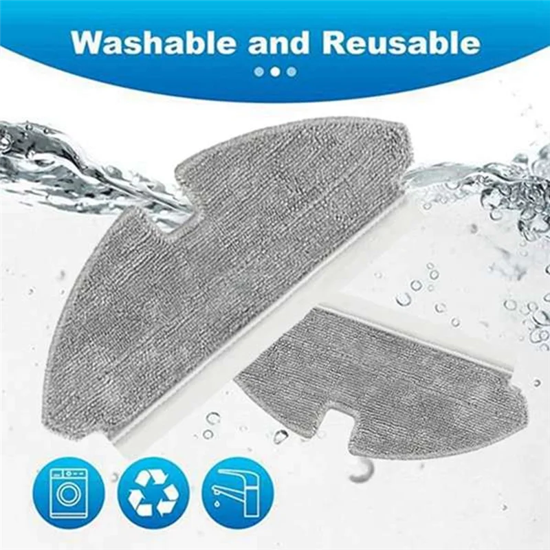 لماذا ممسحة القماش ل Dreame Mova M1/Trouver M1 أجزاء المكنسة الكهربائية كفاءة اكسسوارات التنظيف المنزلية 8 قطعة