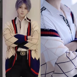 Love and Deepspace Xavier Rafayel Cosplay Ciyu sweater cosplay Adult Asymmetric Cardigan Warm Coat Clothes Hoodie Costume Prop