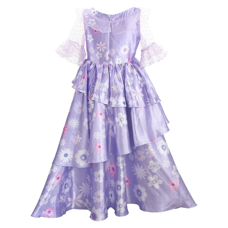 زي تنكري لأفلام الأنمي ، فستان إيزابيلا ، سحر ميرابيل ، فستان الأميرة الأنيق ، توريد حفلات الكرنفال ، هدية للبالغين