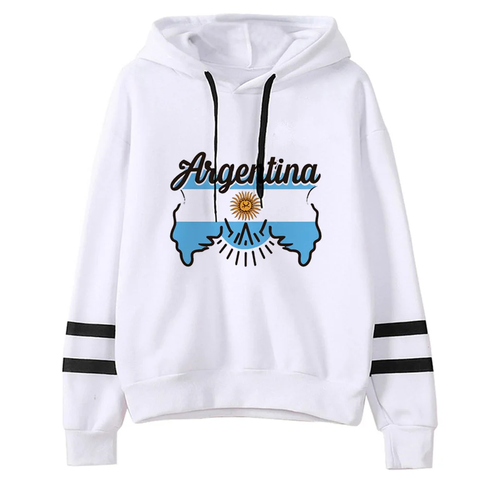 Argentina hoodie Y2K comfortable harajuku trendy girl tracksuits printed design patterned funny graphic