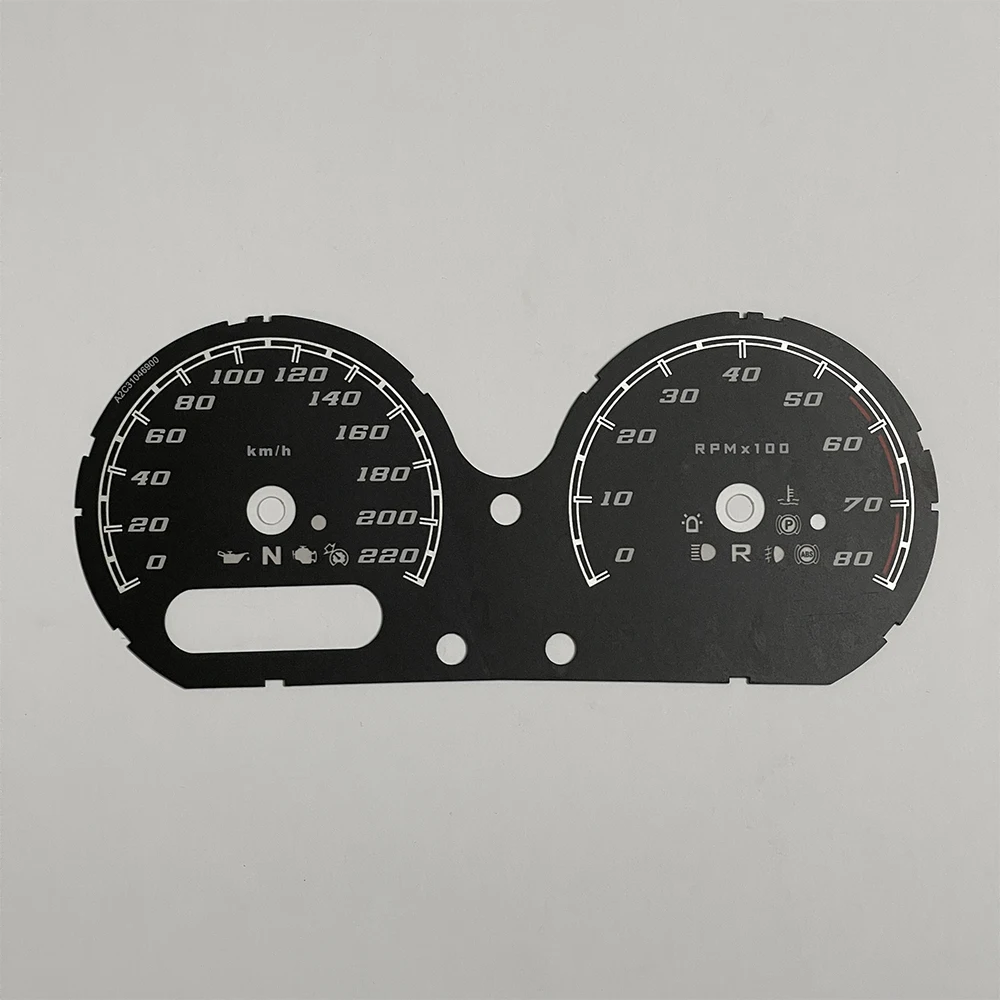 Motorcycle Meter Sticker Disc For Harley Davidson Street Glide 2010-2014 Speedometer Odometer Instrument Tachometer Paper Faces