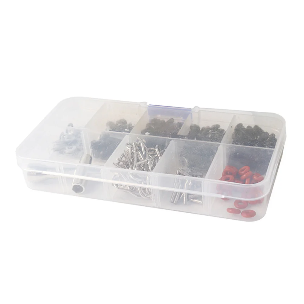 

270Pcs Rc Car Screw Kit Stainless Steel Antirust Uniform No Burr for D3 D4 Accessories Screw for Rc Car