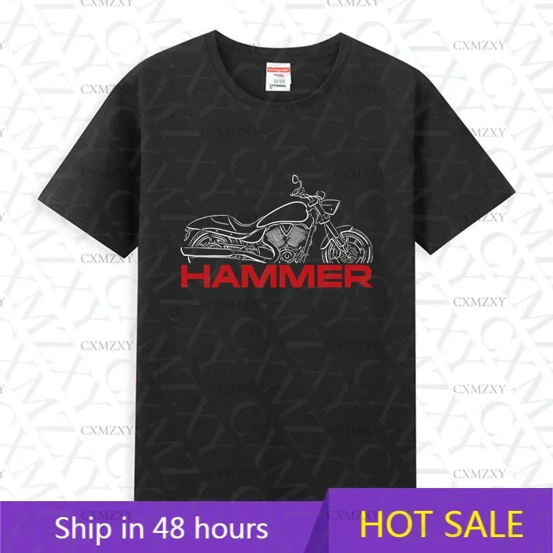 

Men T Shirt Casual Victory Hammer 2005-2018 Motorcycle T-Shirt for Cruiser Riders Graphic Summer 100% Cotton S-3XL Cool Tee