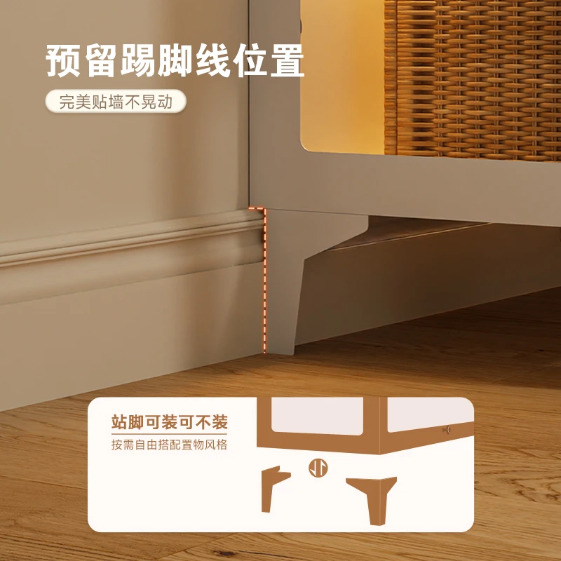 Elevated figure display cabinet Glass door Pain  Dust-proof model display cabinet Iron storage  Steel storage