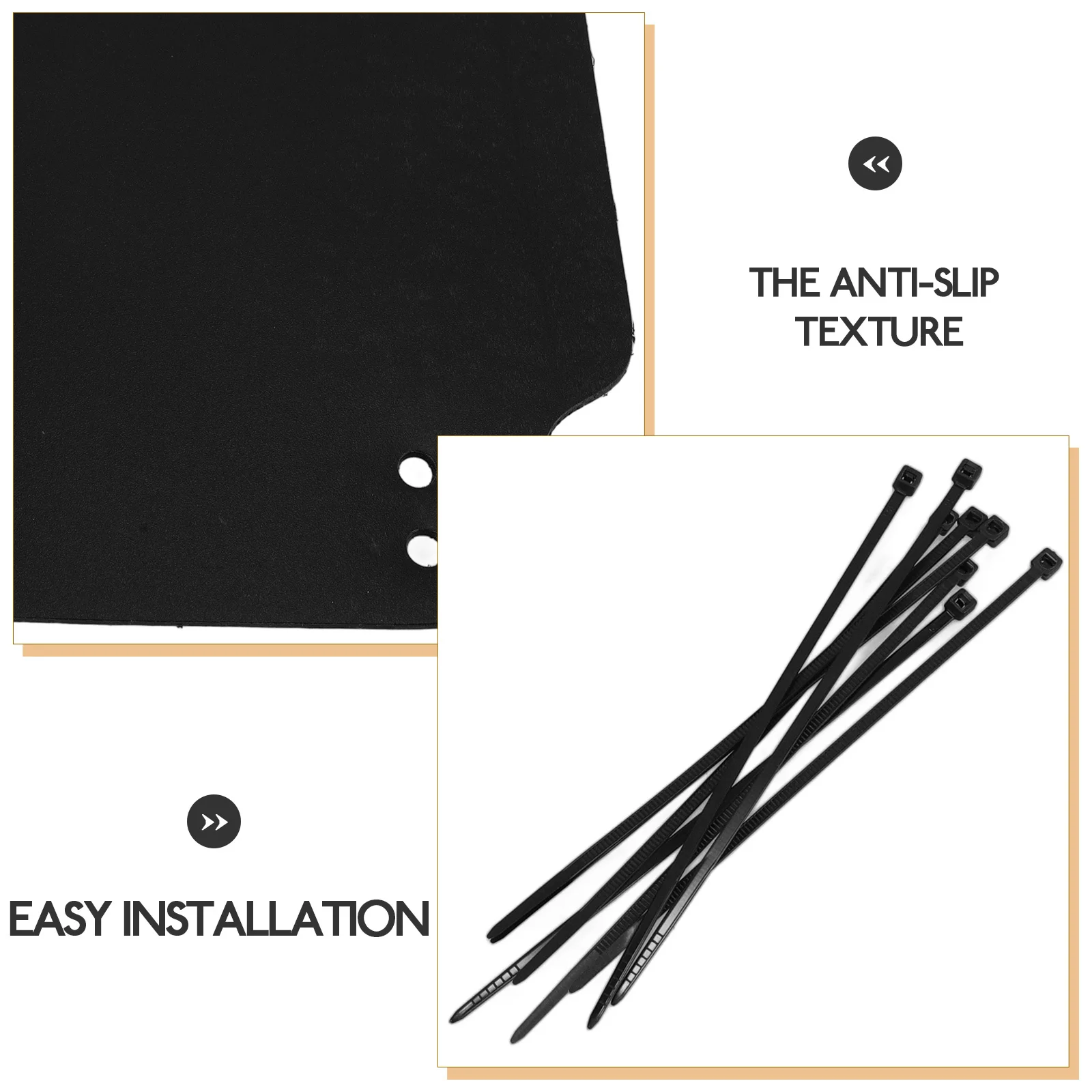 

Trolley Base Plate Heavy Duty Plastic Shopping Cart Base Board with Anti-Slip Texture for Universal Fit on Grocery Carts and