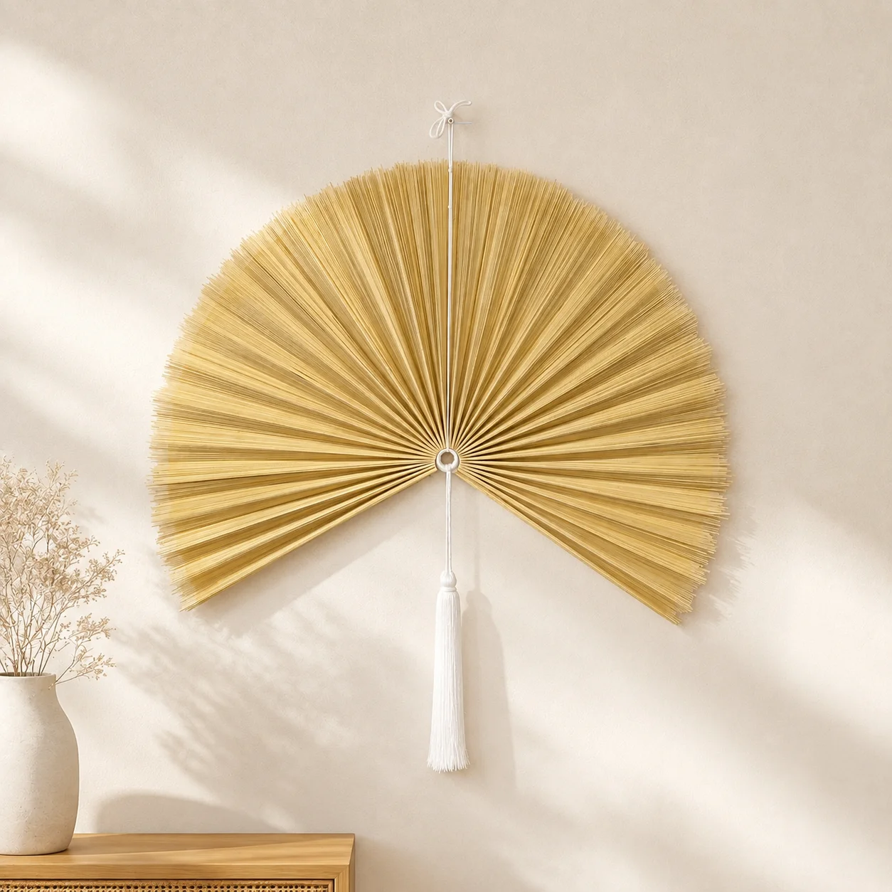 LargeHandmade Natural Bamboo F - Interior Design Home Decor recension och pris