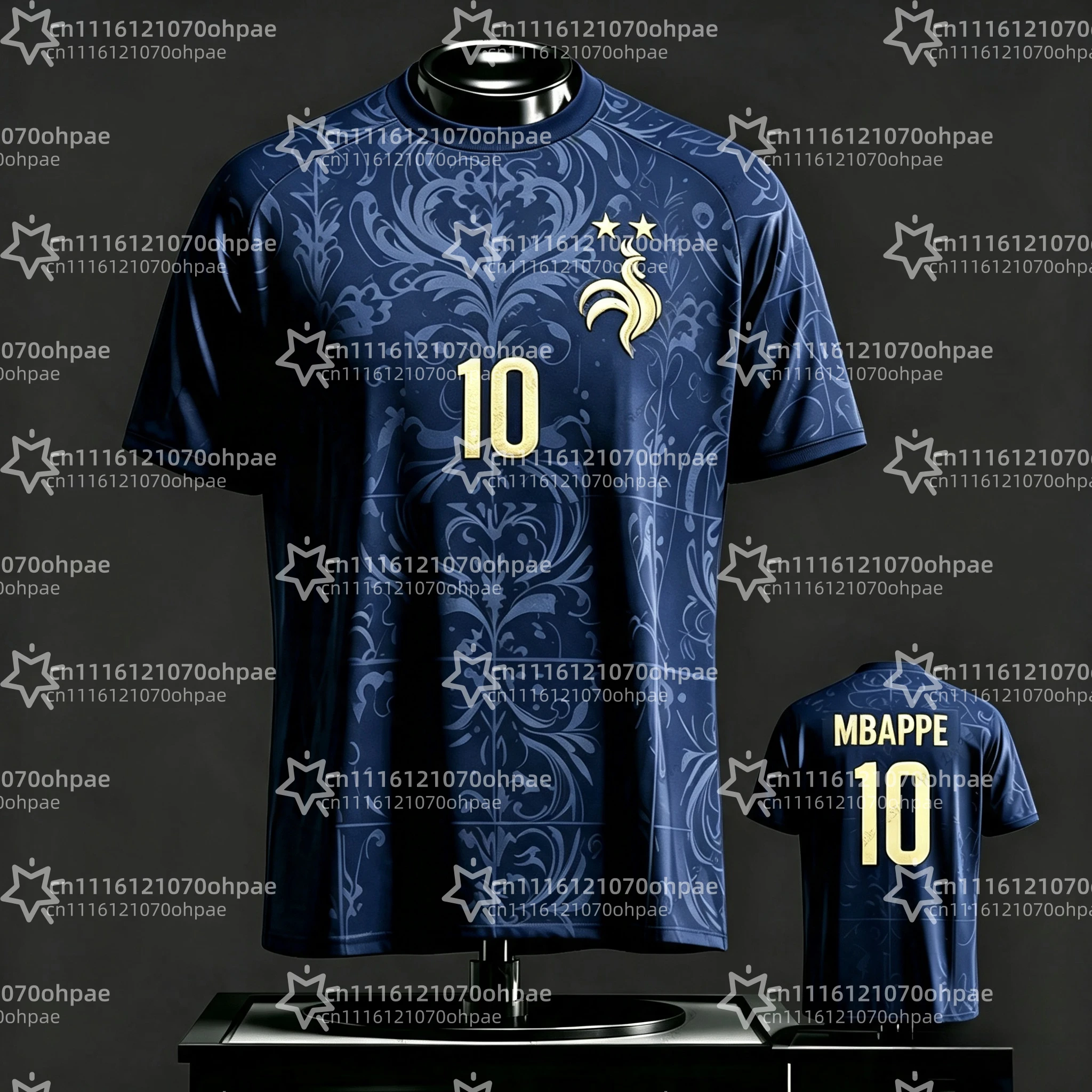 2026 summer France Fan Edition Jersey_T-Shirt_ Mbappé #10, Dembélé #7 — Kids, Adults, Men, Women, Sports & Casual Tops Sports