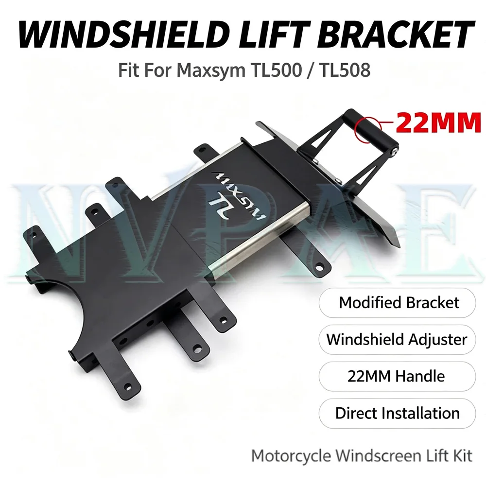 For SYM TL500 500TL TL 500 TL 508 TL508 Motorcycle Modified windshield lifting bracket mobile phone bracket navigation bracket