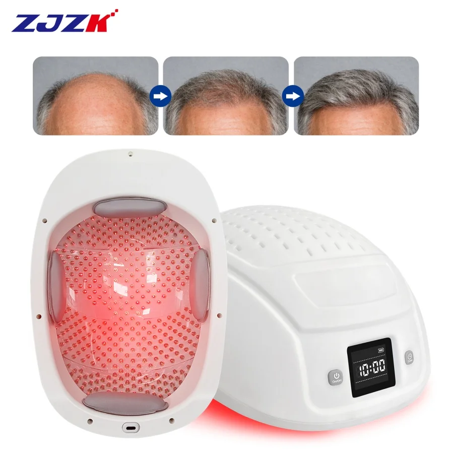 2026 Hair Growth Laser Therapy Cap Low Level Red Light Lasers Professional Treatment for Thinning Hair Baldness Alopecia Hair Lo