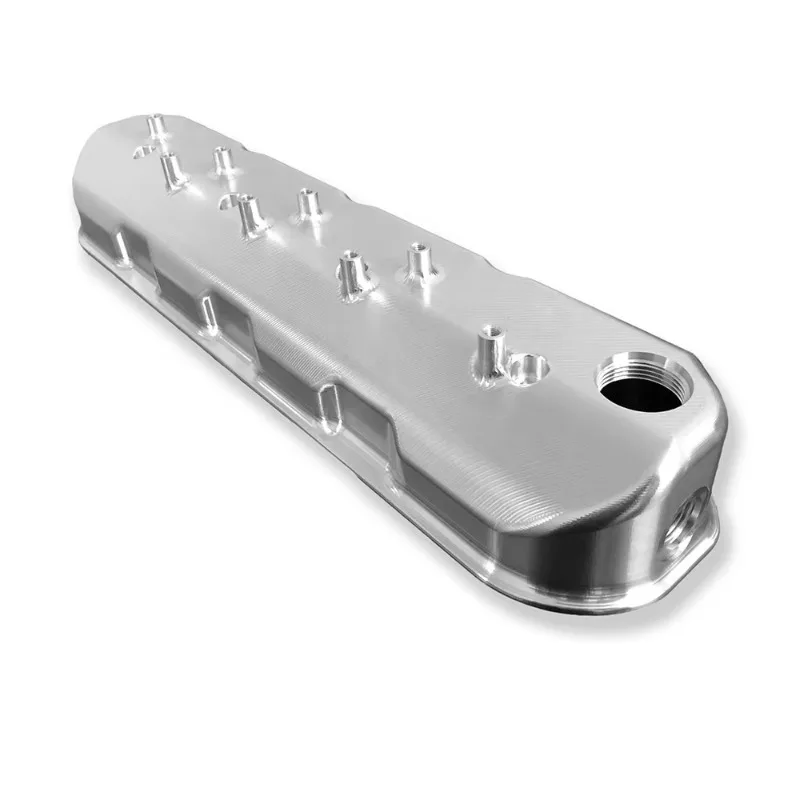 

Двигатель GM LS1 LS3 LS7, новая изготовленная на заказ алюминиевая крышка заготовки клапана с числовым программным управлением