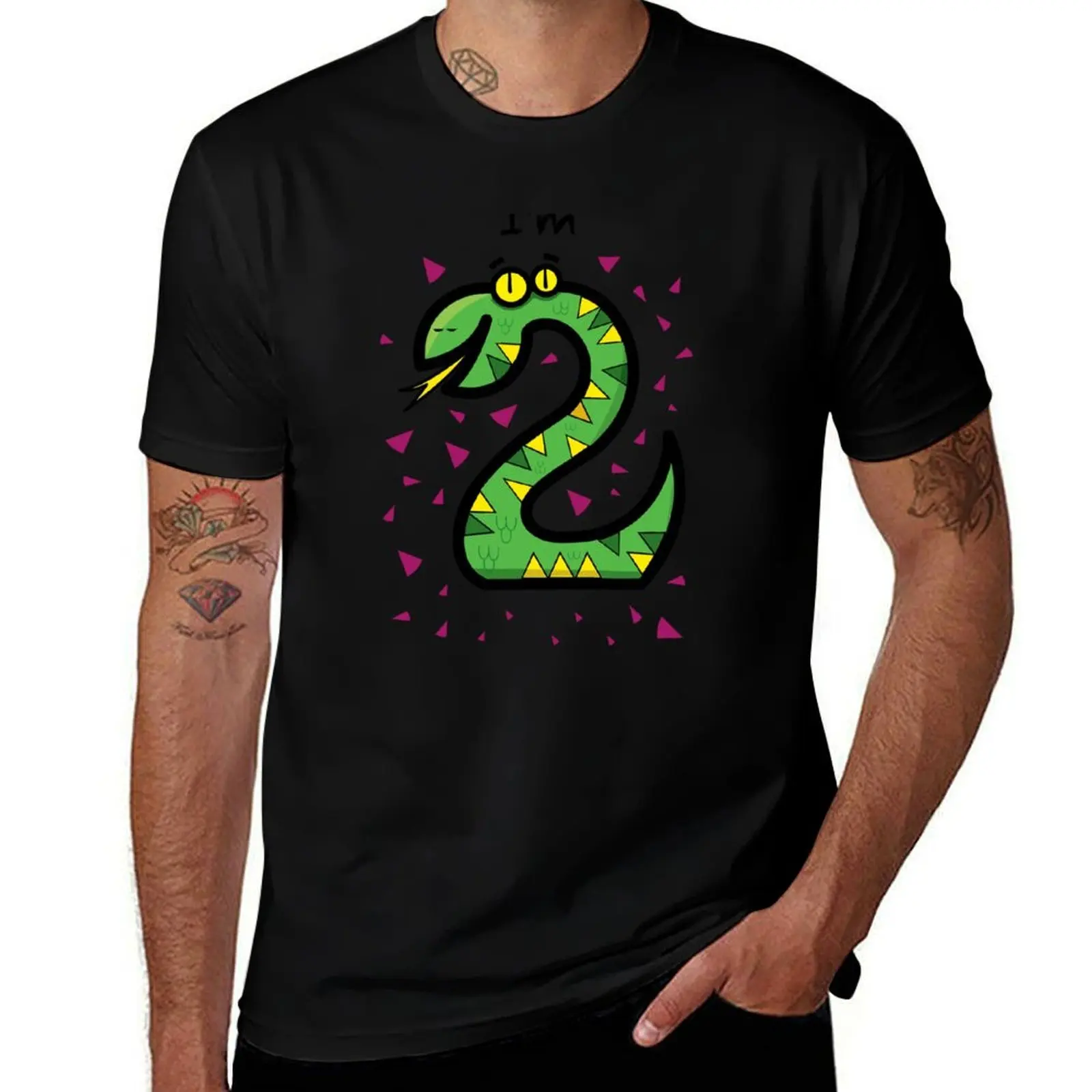 

Childrens 'Snake design No 2' T-Shirt Trend Art Print T-Shirt