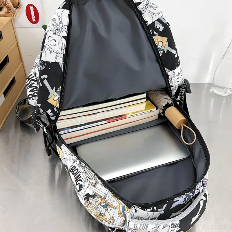 Anime Dragon Ball Mannen Vrouwen Grote capaciteit Graffiti Rugzak Basis- en Middelbare Scholieren Schooltas Mode reistas
