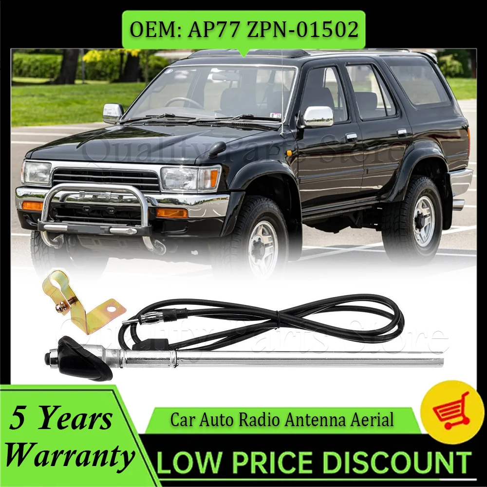 Antena de coche nueva para Toyota Hilux, antena de radio para 4Runner, para Surf AP77 ZPN-01502, rango de frecuencia, antena de coche, antena automática AM/FM