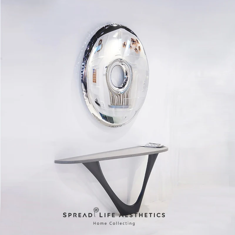 Custom Ins Modern Designer Stainless Steel Mirror Art Design Sense