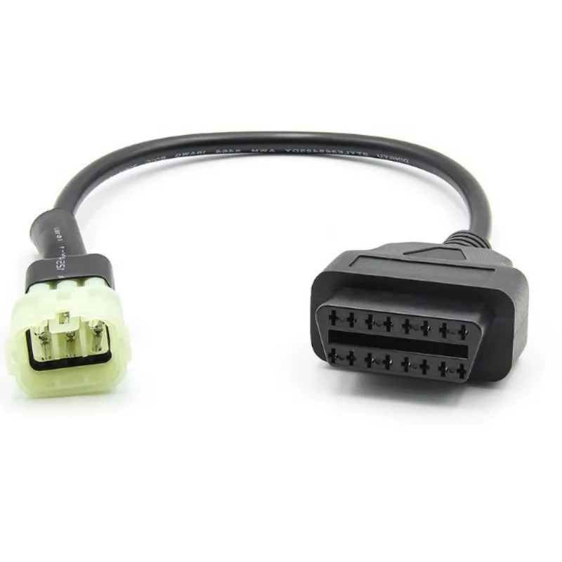 2pcs for KTM 6pin to 16PIN adapter cable motorcycle conversion line
