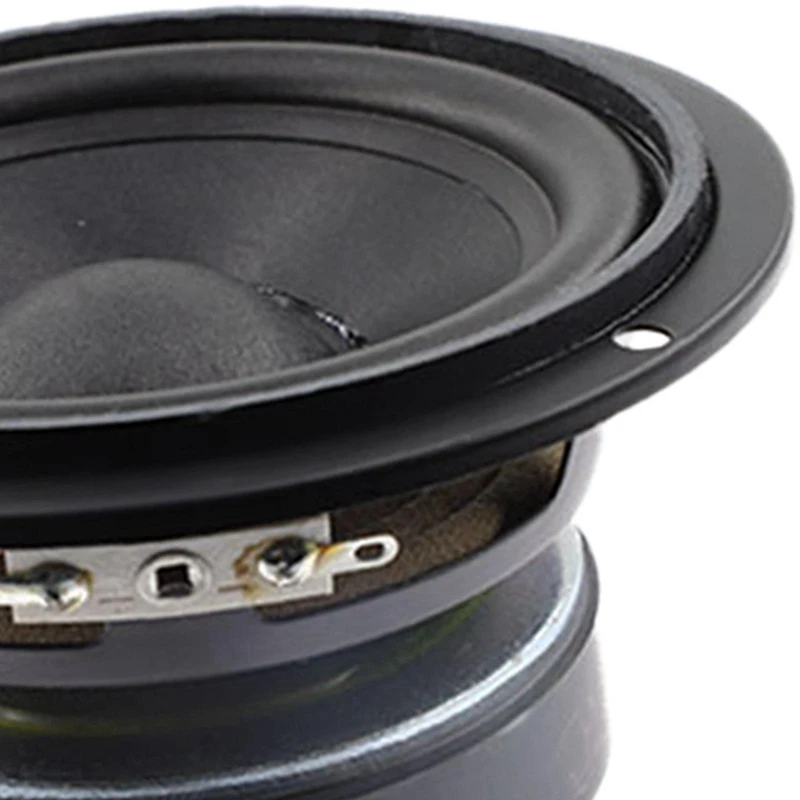 Universal 4.5Inch Round Speaker Stereo Sound System 25W 6Ω Premium Audio Accessories Audio Midrange Loudspeaker