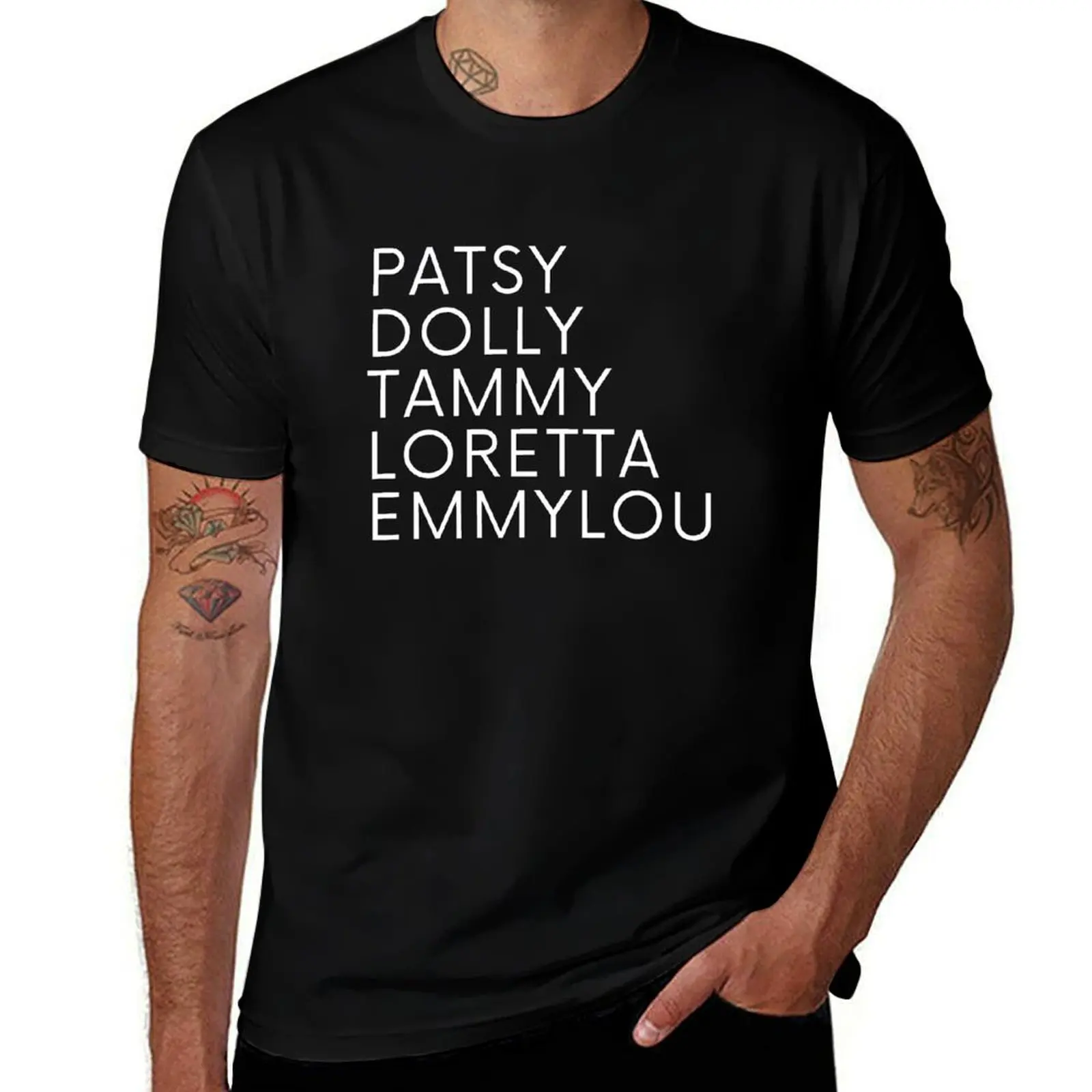 Classic Country Queens , Country Music, Patsy ,Dolly ,Tammy ,Loretta ,Emmylou T-Shirt