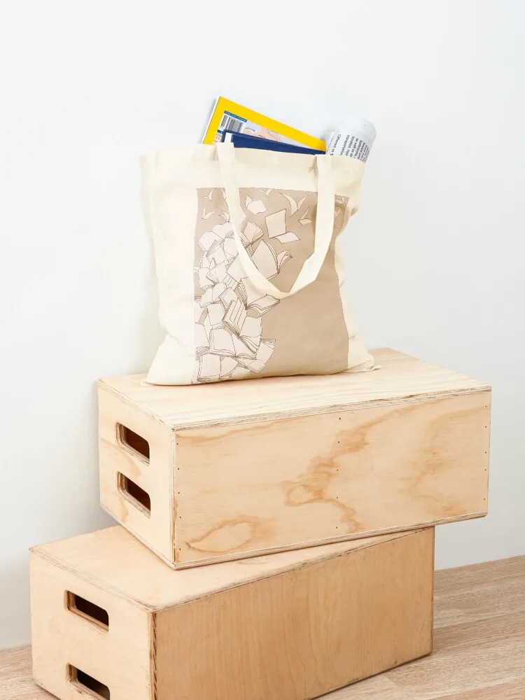 Books Tote Bag tote bag eco pack personalized tote Portable shopping bag