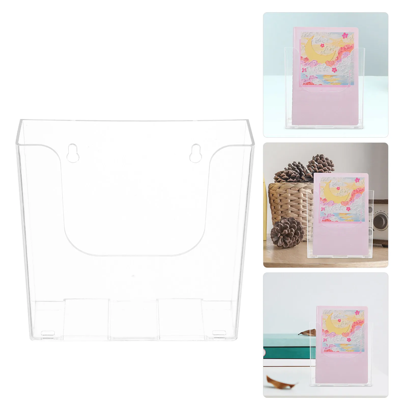 2pcs-wall-mounted-acrylic-brochure-holder-a5-size-transparent-display-stand-for-posters-flyers-pamphlets-office-retail-use