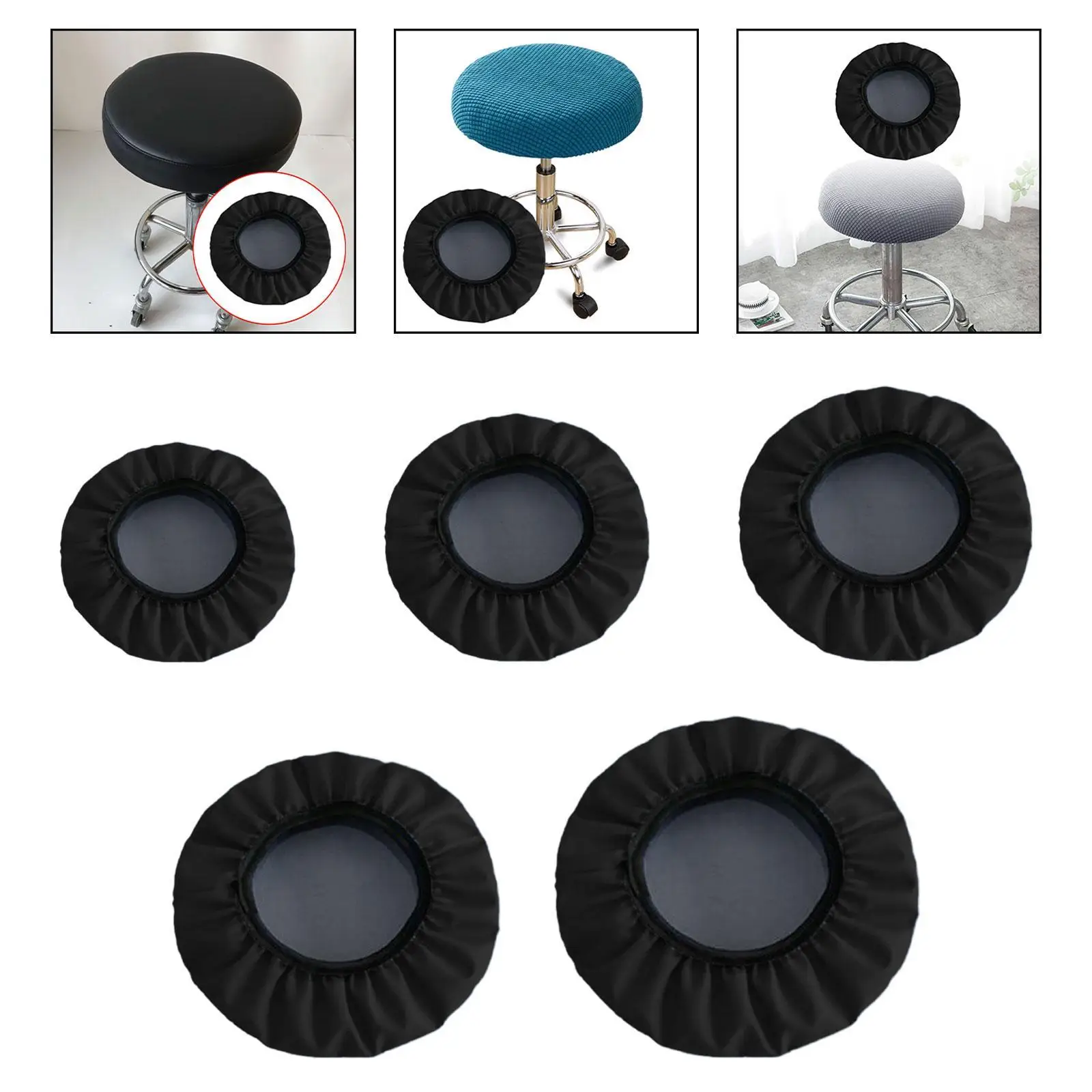 Funda para taburete de Bar, funda de cojín, funda elástica resistente a la belleza para silla de Bar