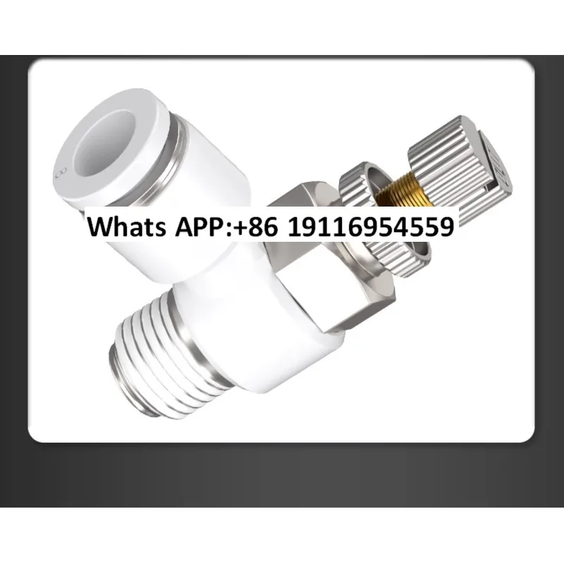 

Дроссельный клапан, пневматический регулируемый трахея, быстроразъемный цилиндр, аксессуары SL4 * 6/8-M5/01/02Boutique White