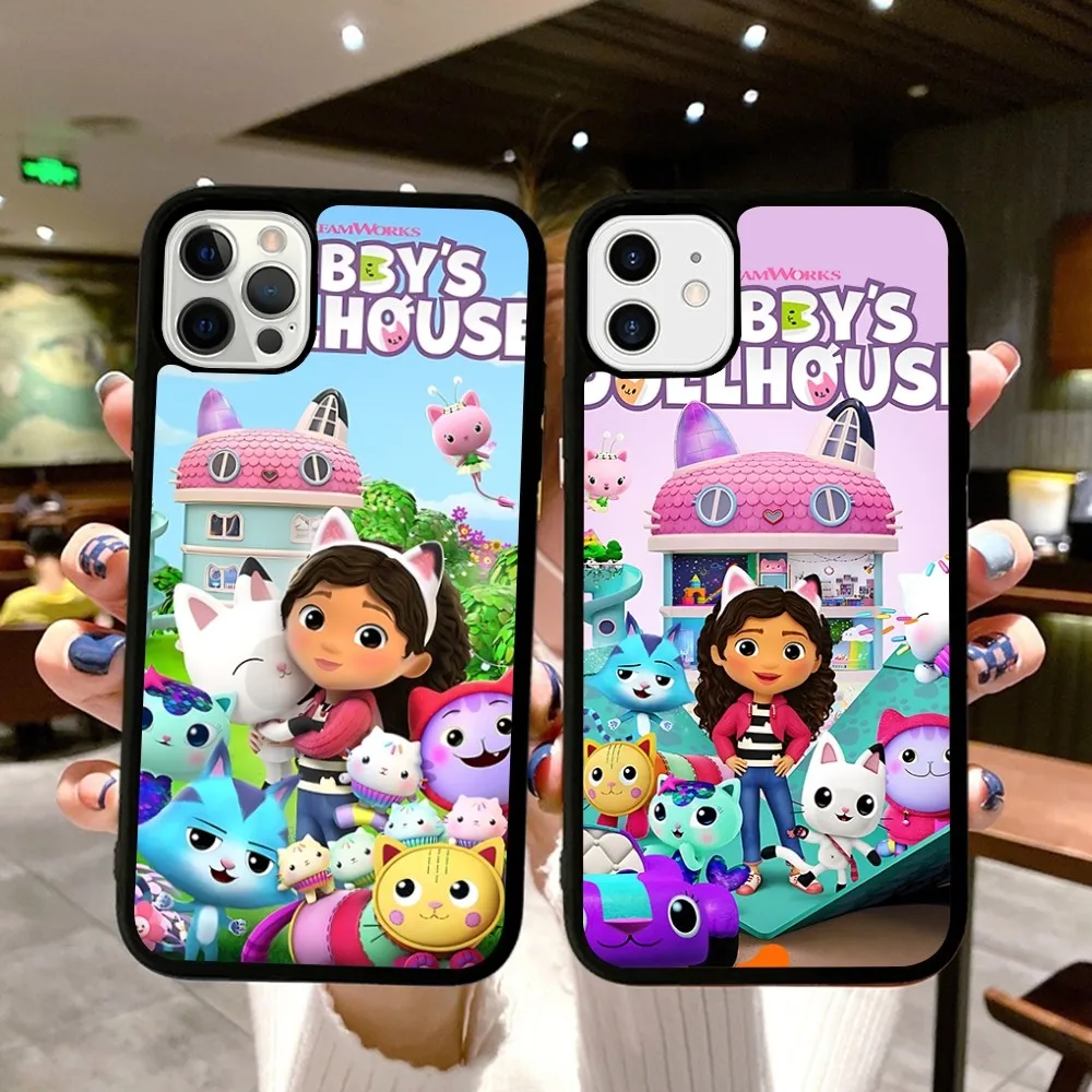 

Cute G-Gabbys D-Dollhouse Phone Case Silicone PC+TPU For For IPhone 11 12 13 14 15 16 Plus Pro Max Cover