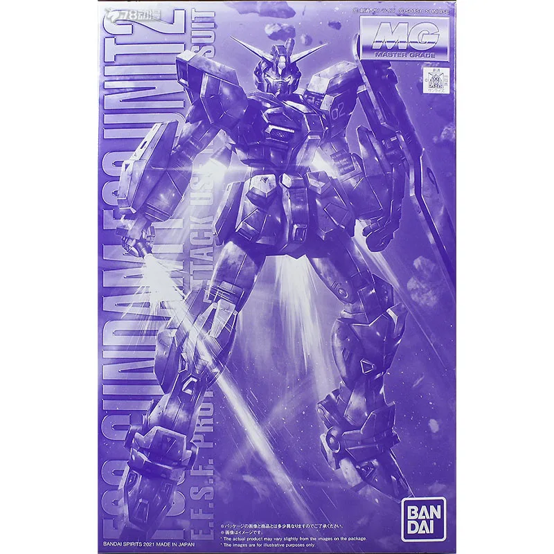 Bandai Originele MG Gundam F90 1/100 Anime Action Figure Model Assemblage Speelgoed Collectible Model Ornamenten Cadeaus Voor Kinderen