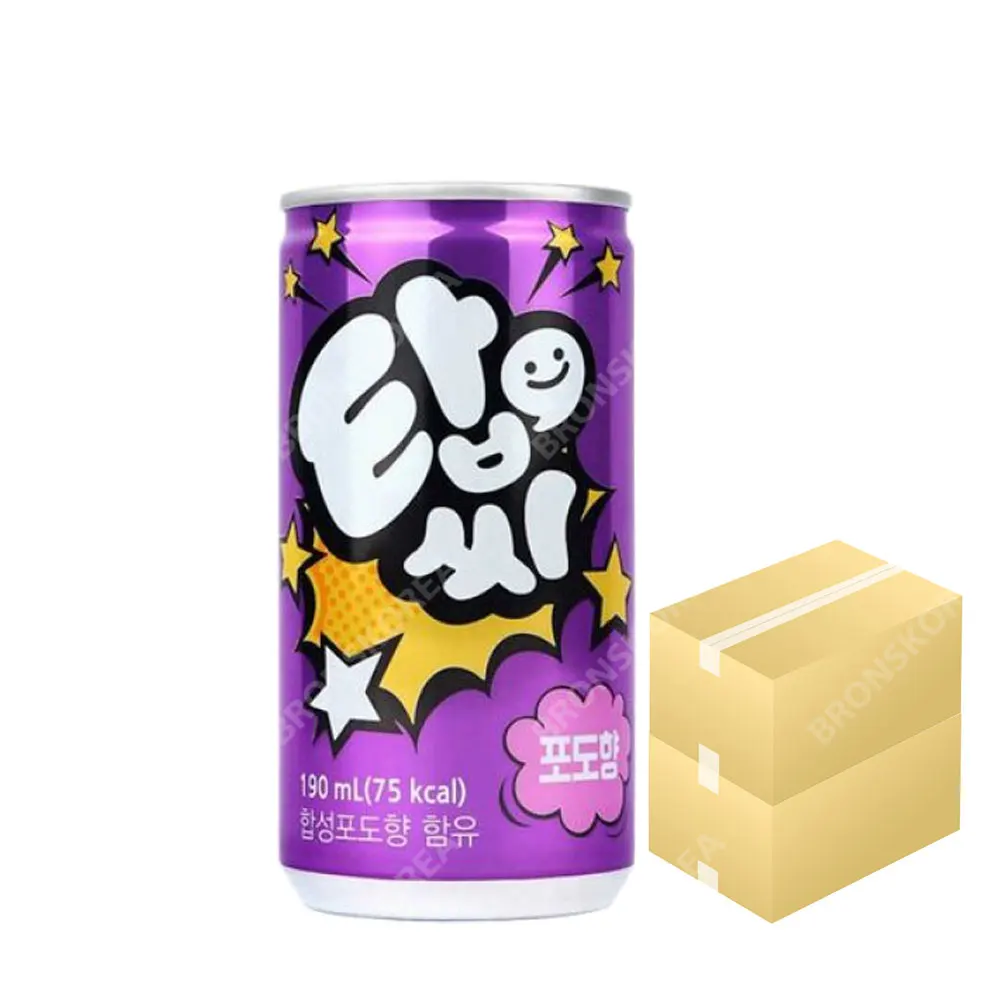 190ml X 60 latas/néctar soda