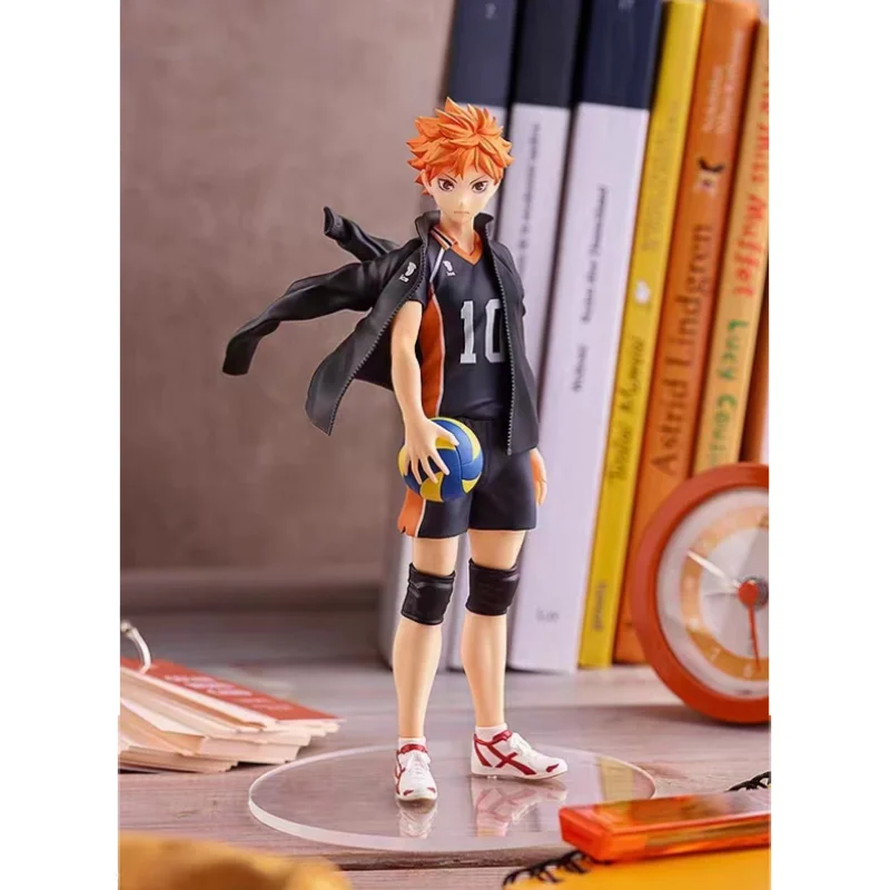 [in Stock] Genuine Anime Haikyuu!! Model Toy Shoyo Hinata Kageyama Tobio Tetsurou Kuroo Kozume Kenma Desktop Ornament